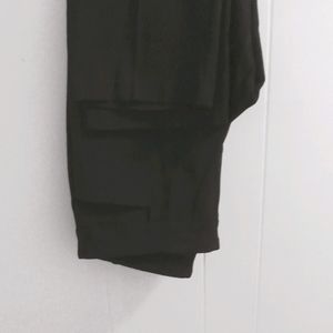 NEW black dress pants straight leg mid-rise